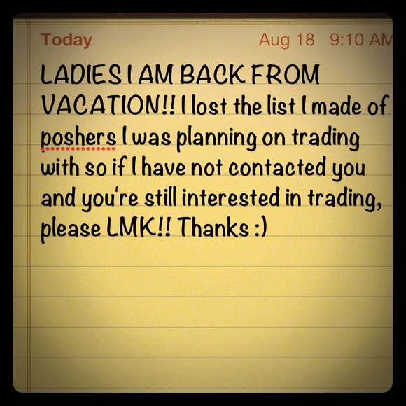 Trades!