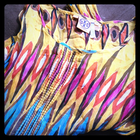 Tory Burch chiffon top!