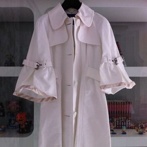 Burberry Blue Label Trench White Size S
