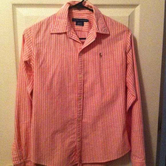 Ralph Lauren slimfit 100% cotton size 4 button up