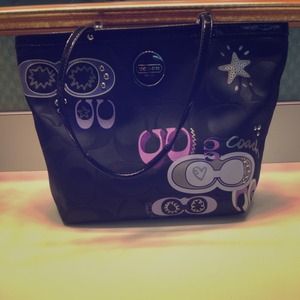 🚫traded* 🚫💯Authentic Coach bag 💜