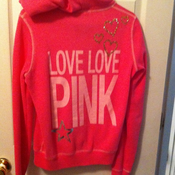 (ON HOLD) Victoria secret pink hooded jacket