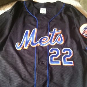 METS Men's Jersey shirt.