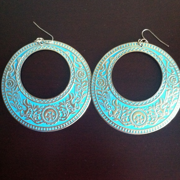 Hoop earrings