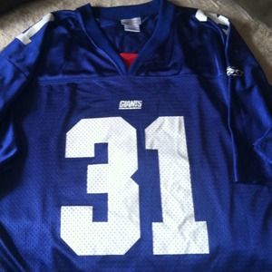 Reebok Giants Football Jersey.