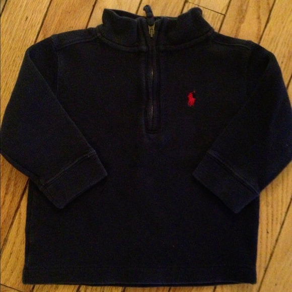 SOLD Polo by Ralph Lauren half-zip navy