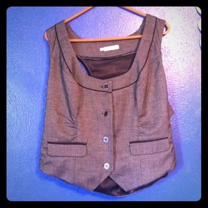 Button up vest plus size