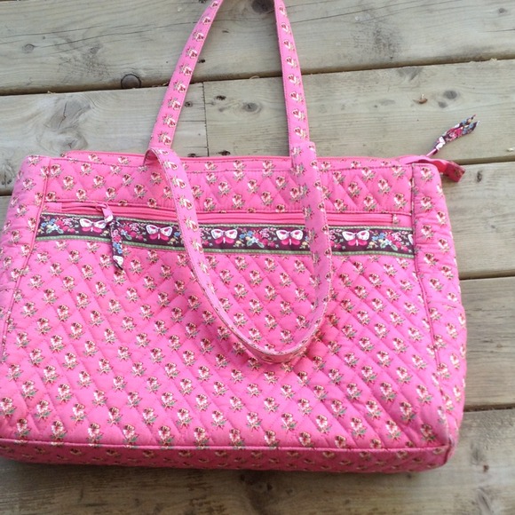 Vintage Vera Bradley laptop tote