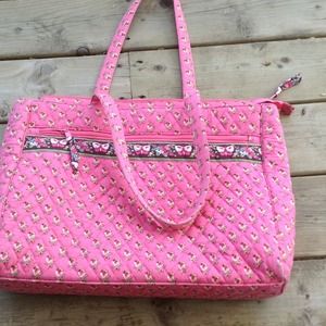Vintage Vera Bradley laptop tote