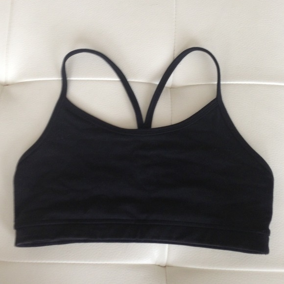 Lululemon Black Flow Y Bra