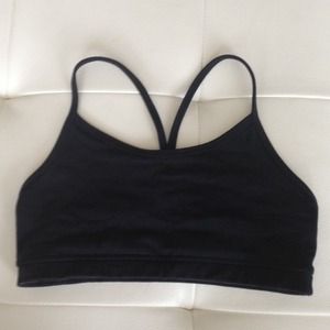 Lululemon Black Flow Y Bra