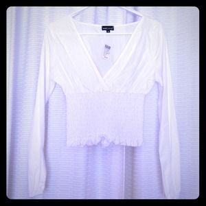 Sexy wrap around top.