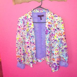 Colorful Jessica Simpson Blazer