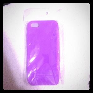 purple iPod 5G case
