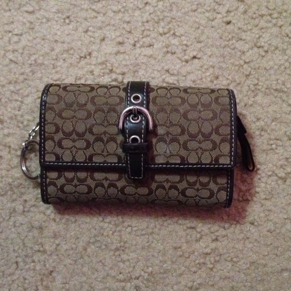 Authentic coach wallet