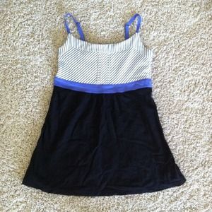 ✨Reduced✨Lucy tank - black/white/lavender