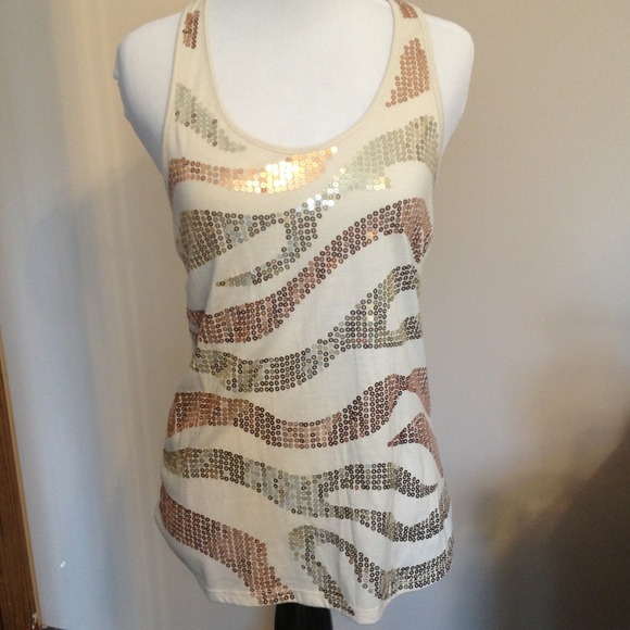 ❌SOLD❌Sequin Tank