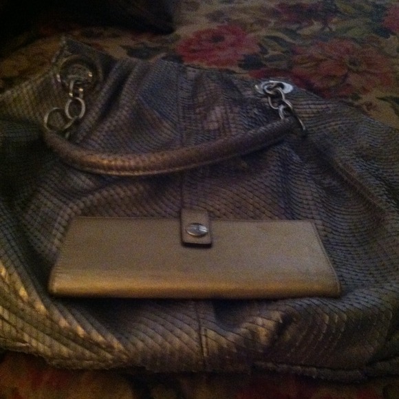Bundled purse & checkbook cover