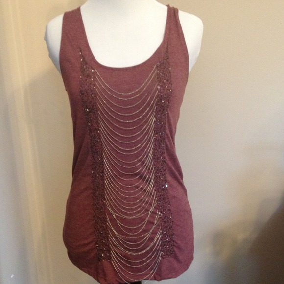 ❌SOLD❌Embellished Tank