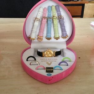 Vellaccio glamour changeable watch set