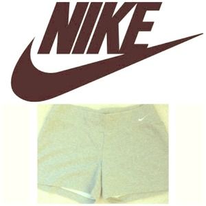 Grey Nike FITDRY sports shorts