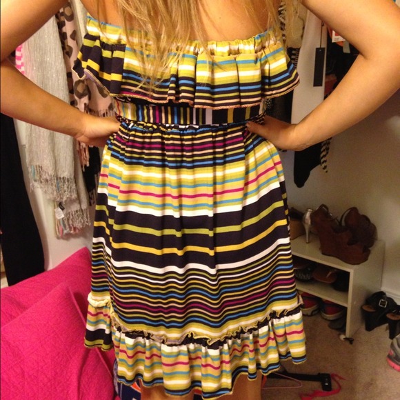 Super cute striped dress! - Picture 2 of 3