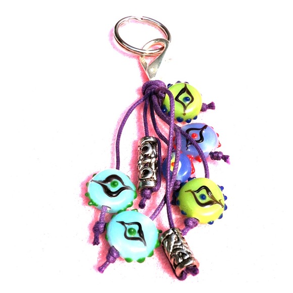 evil eye keychain/clip