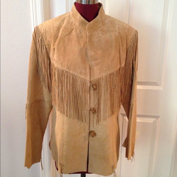 SCULLY LIGHT WEIGHT SUEDE FRINGE JACKET