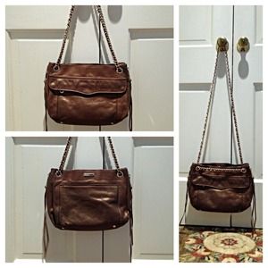 🎁 SOLD!!! Rebecca Minkoff bronze swing bag!