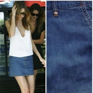Sold! Express mini denim skirt
