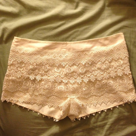 Cute dressy crochet shorts