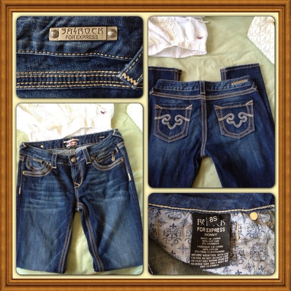 🎵ReRock for Express Skinny Jeans.🎵 Reduced!!