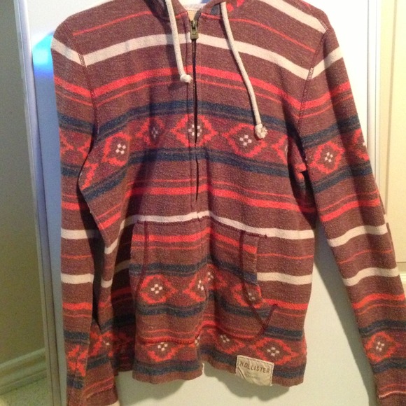 Men's Hollister Aztec print