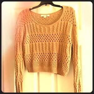 Crop sweater