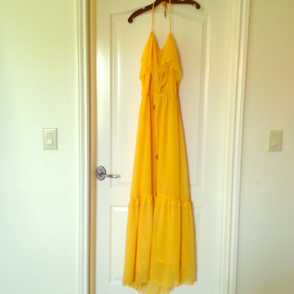 Yellow Maxi dress