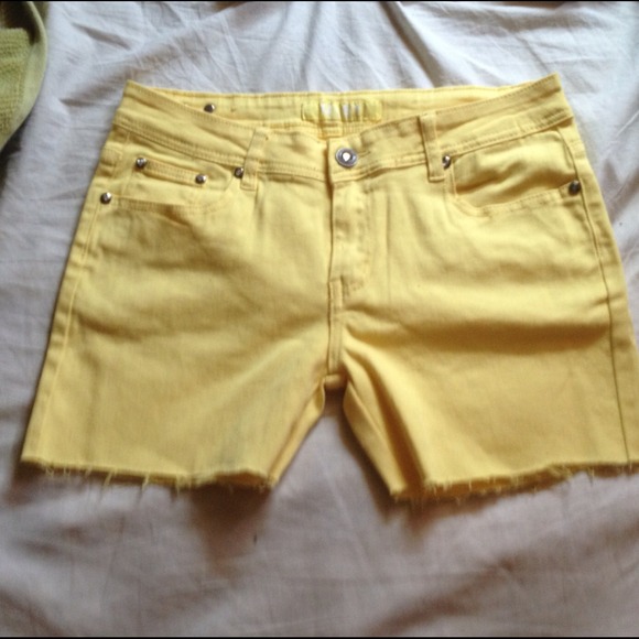 Yellow Shorts