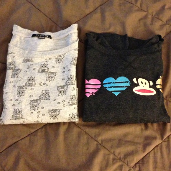 ⛔️TRADED⛔️ Cute loungwear! $15 for both!!