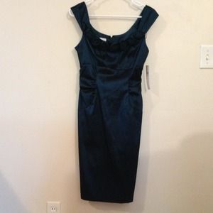 Tealish dress