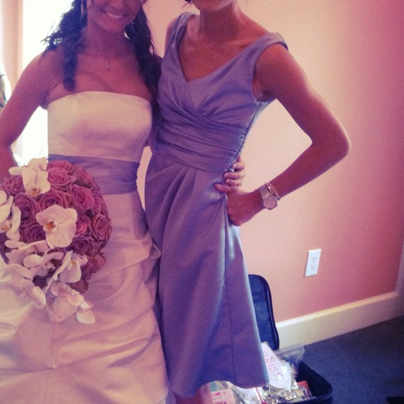 Periwinkle Bridesmaids Dress