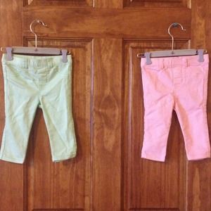 Denim stretch leggings