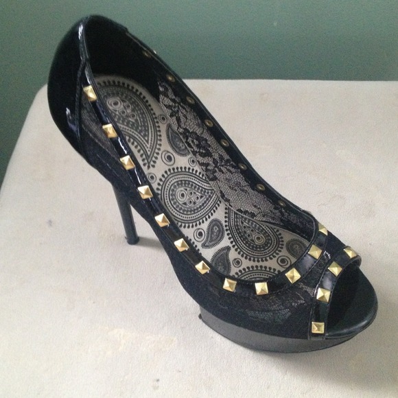 Bebe platform heels