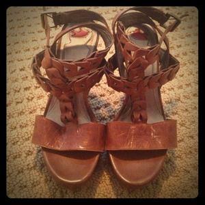 BUNDLE- wedges and coach mini purse