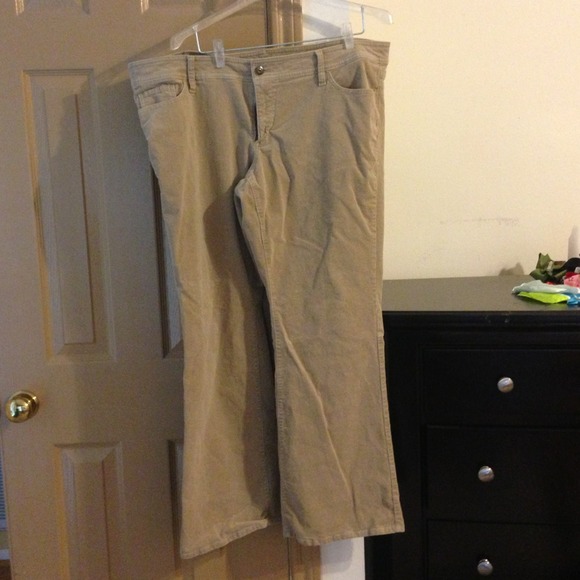 Tan corduroy pants from Old Navy 22
