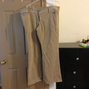 Tan corduroy pants from Old Navy 22