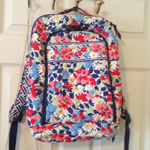 Vera Bradley Laptop Backpack 2012 - Summer Cottage