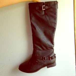 High riding boots