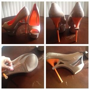 5 inch cutout platform pumps