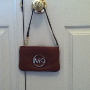 Authentic Michael Kors wristlet
