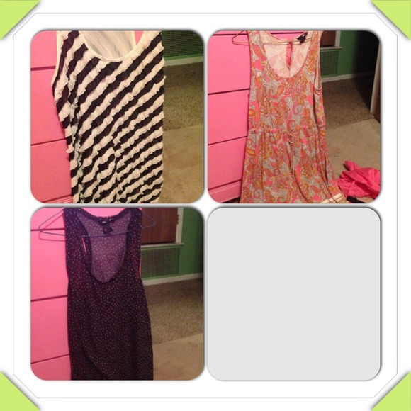 Bundle! 2 dresses, 3 tops, 2 cardigans, I sweater