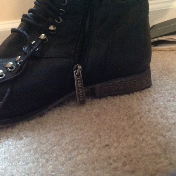 Breckelle's Combat BLack Combat Boots Never worn!